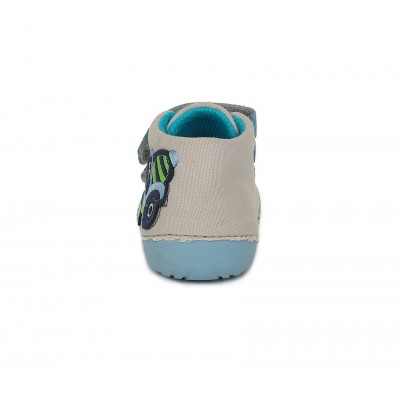D.D. step chlapčenská detská plátená obuv  C015-547 Light grey